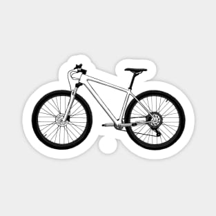 MTB drawing Sticker